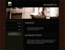 Tablet Screenshot of namestajmilic.com